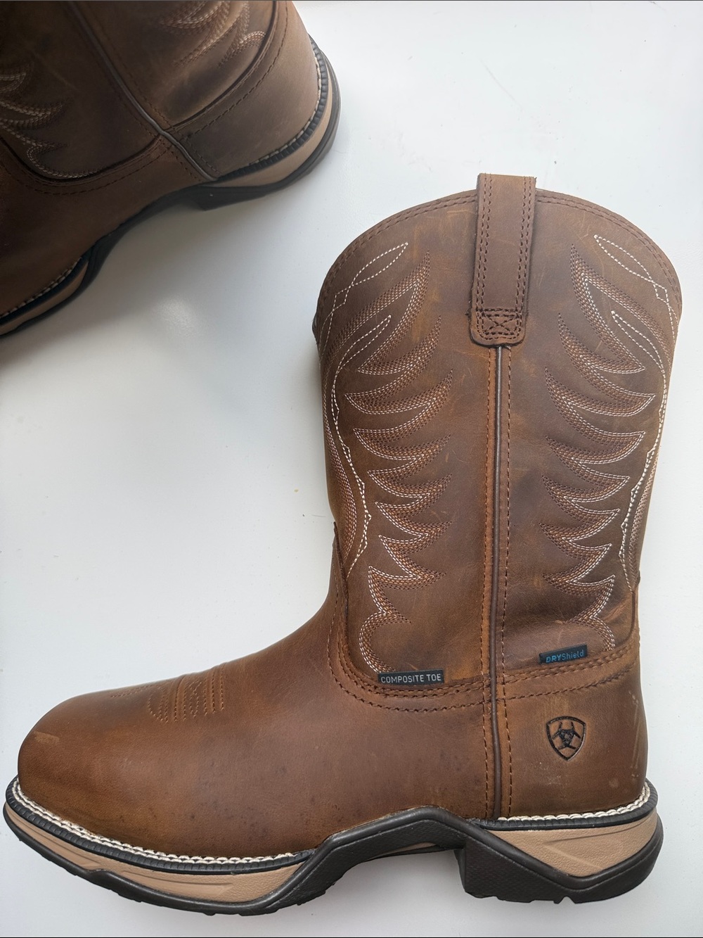 Ariat Brown Composite-Toe Women’s Work Boots
